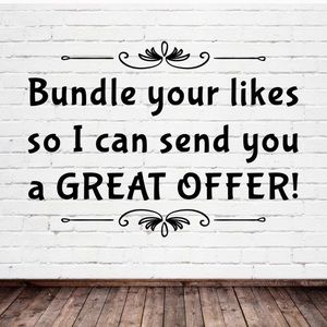 ‼️ BUNDLE YOUR LIKES TO GET MAJOR DISCOUNTS‼️